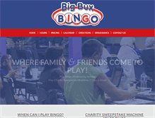 Tablet Screenshot of bigbuxbingo.com